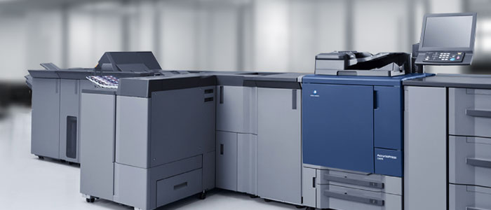 Konica digital printing press